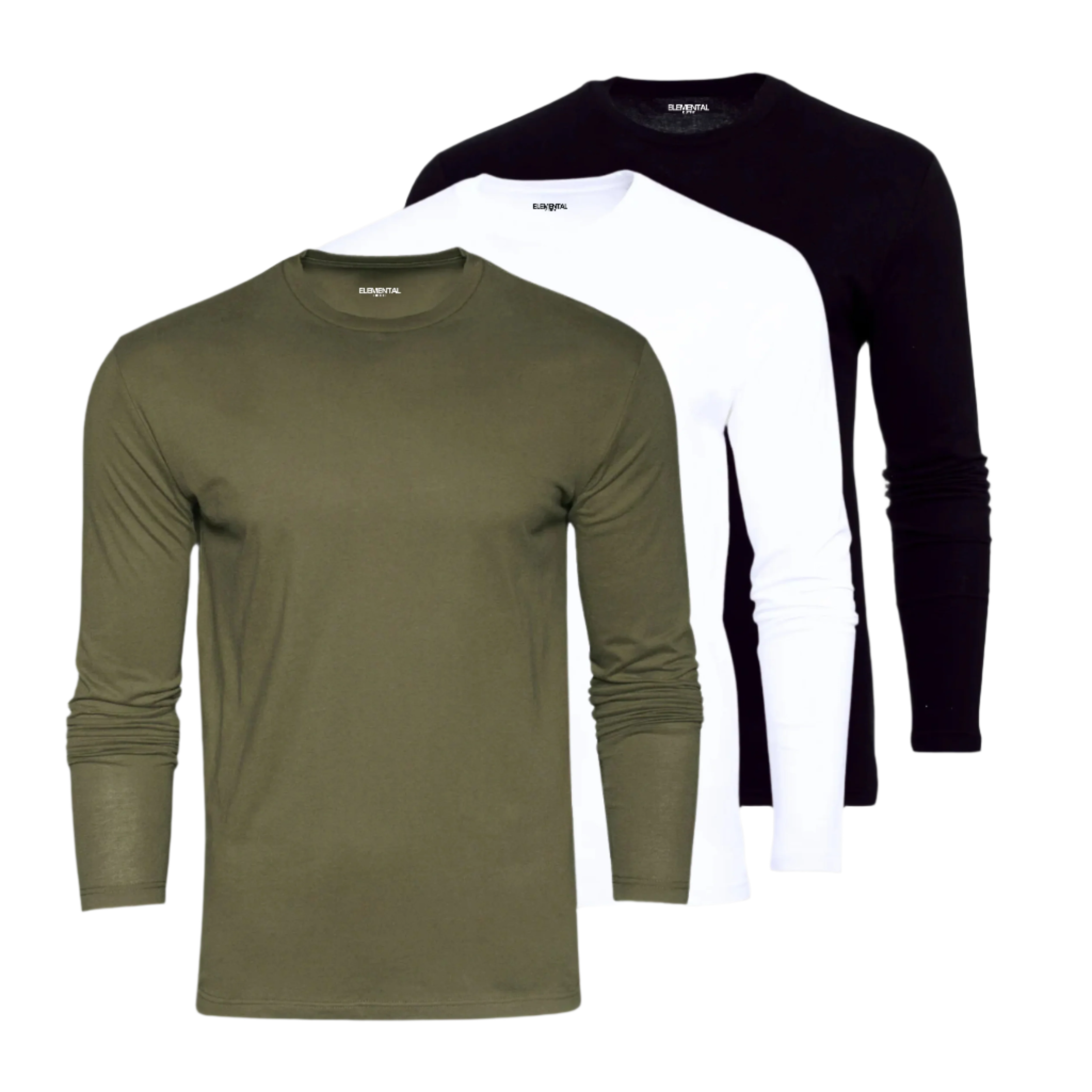 Pack x3 Remeras Manga Larga