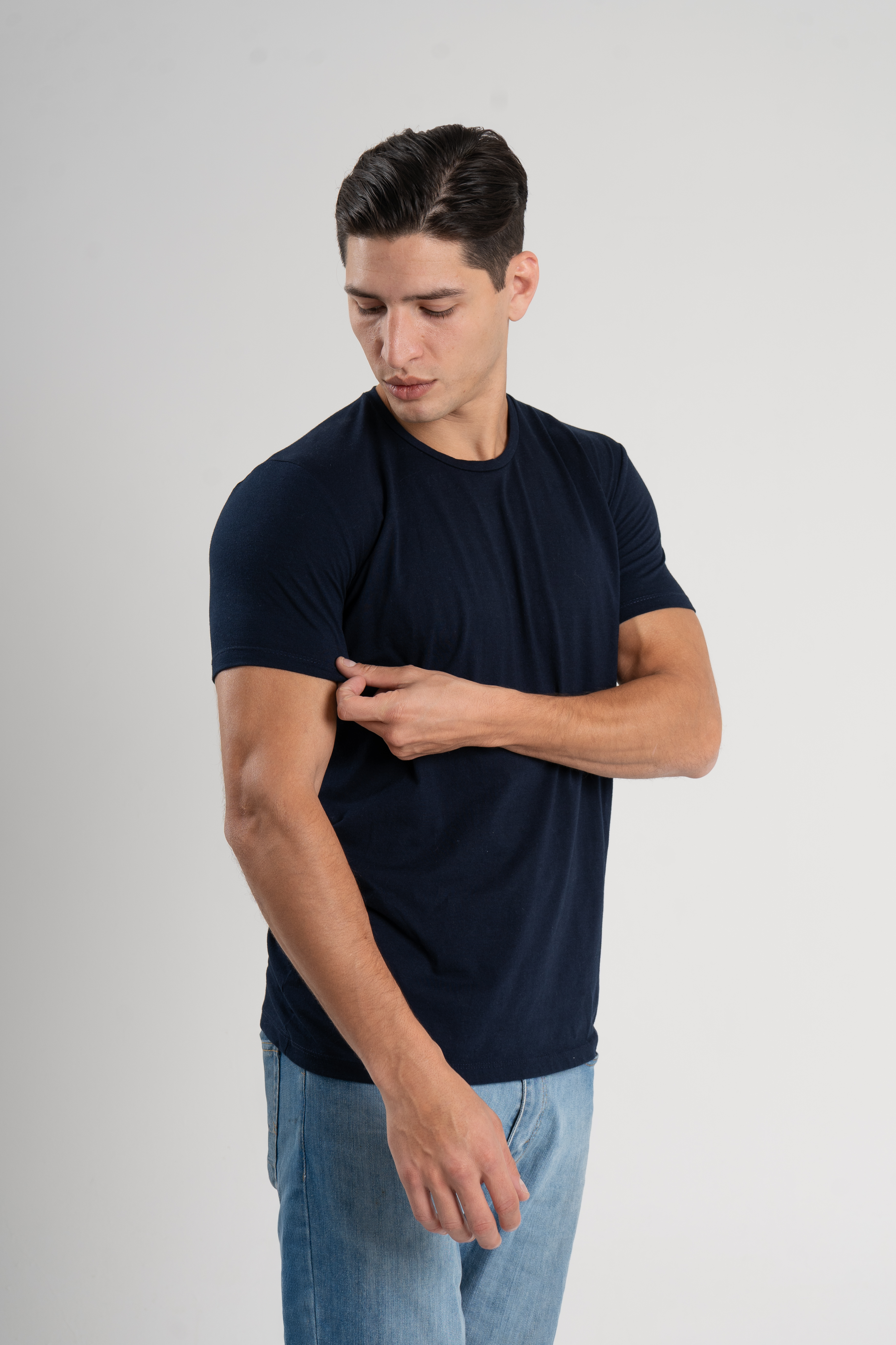 Pack 4 Remeras Elementales, fit perfecto, algodon 100% Organico