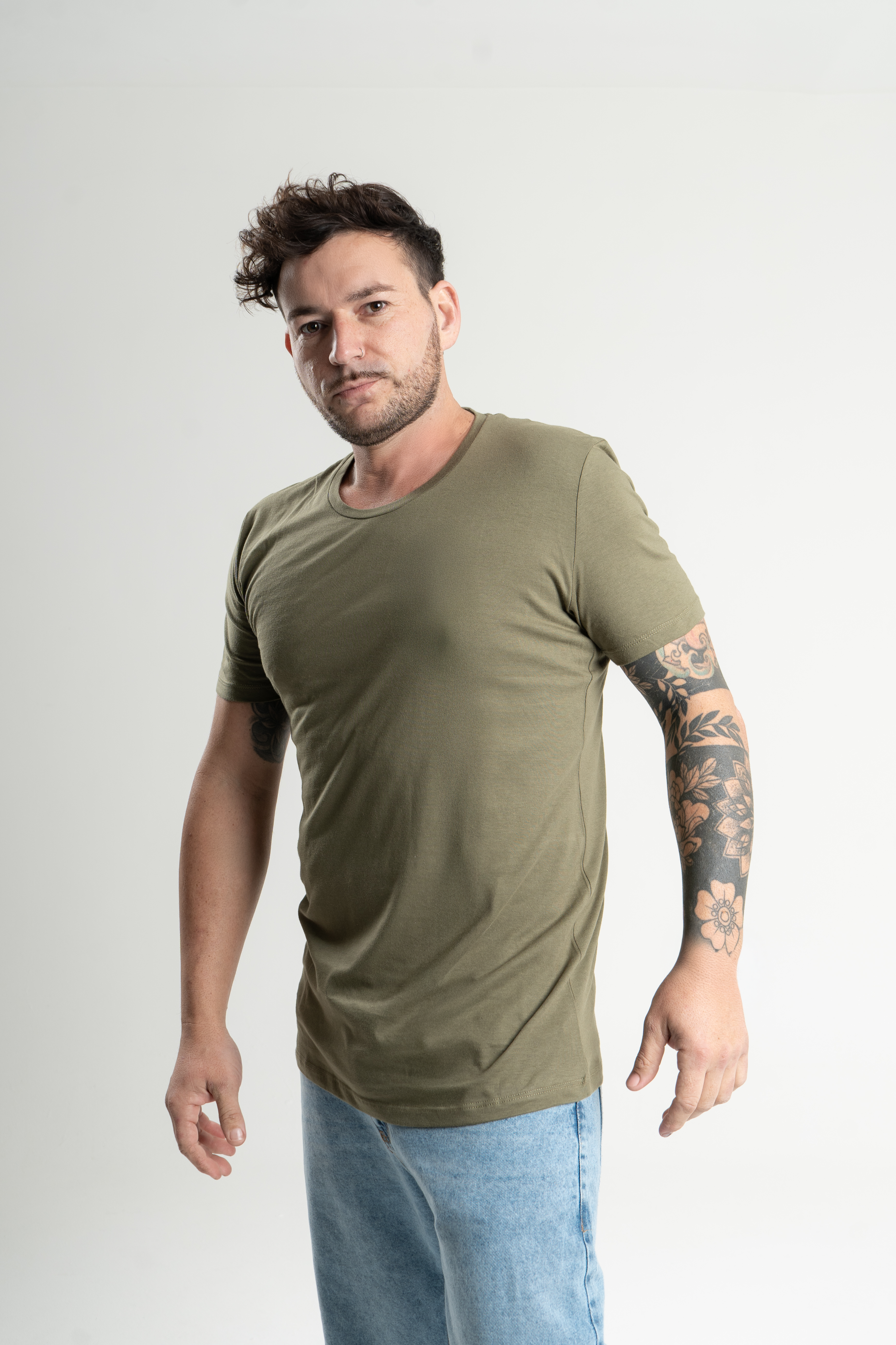 Pack 4 Remeras Elementales, fit perfecto, algodon 100% Organico