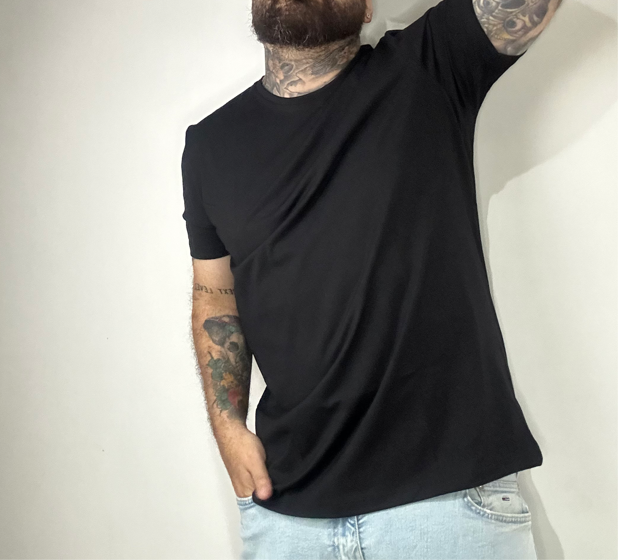 6-Pack Remeras Elementales, fit perfecto, algodon 100% Organico