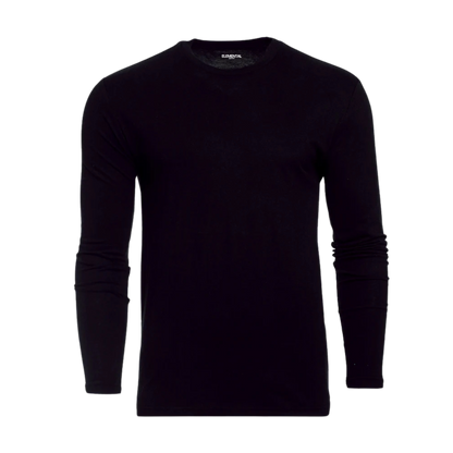 Remera Negra Manga Larga