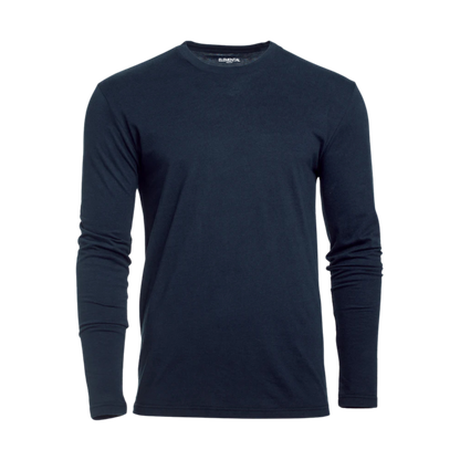 Remera Azul Petroleo Manga Larga