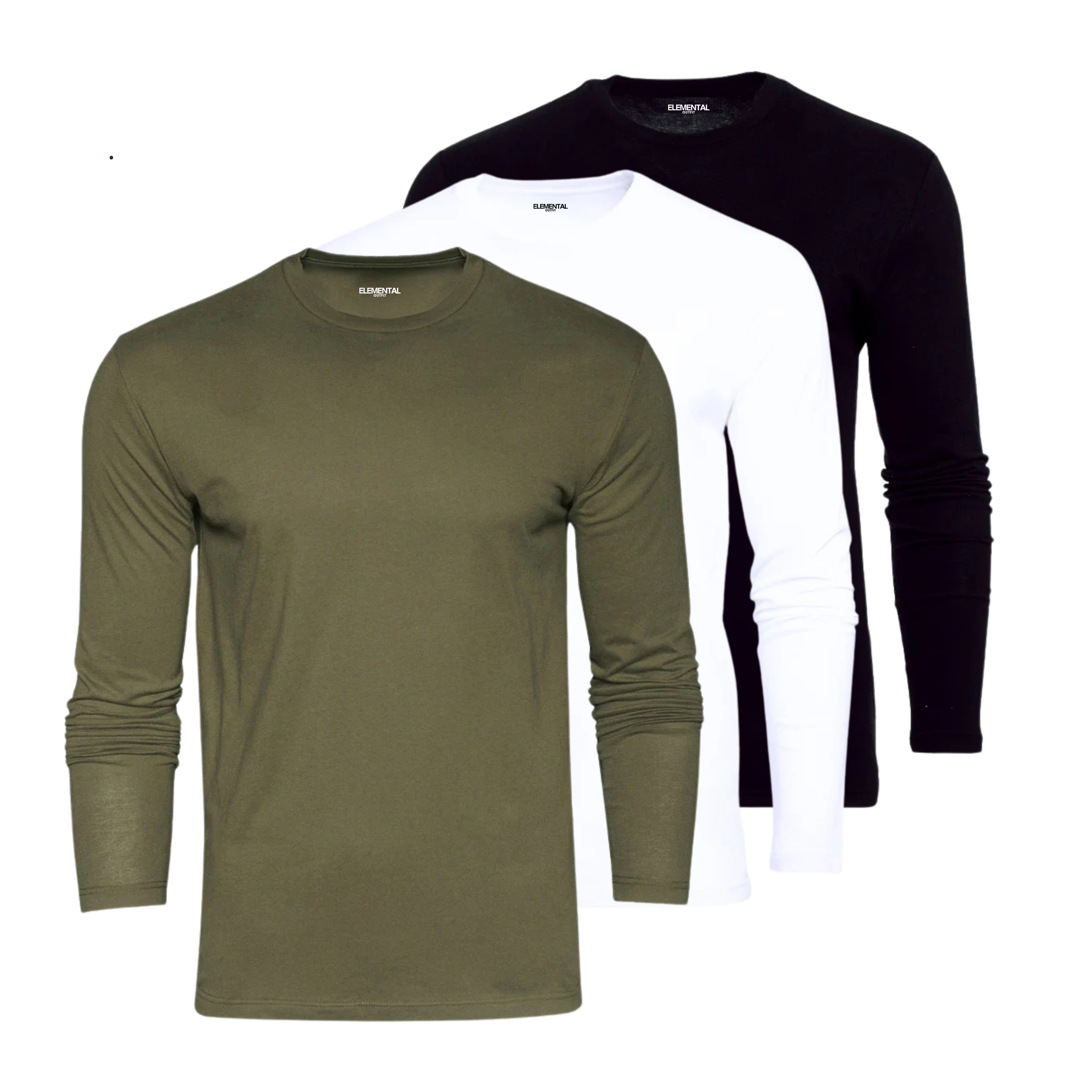 Pack x3 Remeras Manga Larga