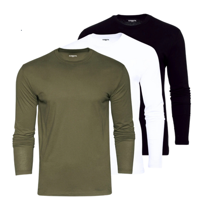 Pack x3 Remeras Manga Larga