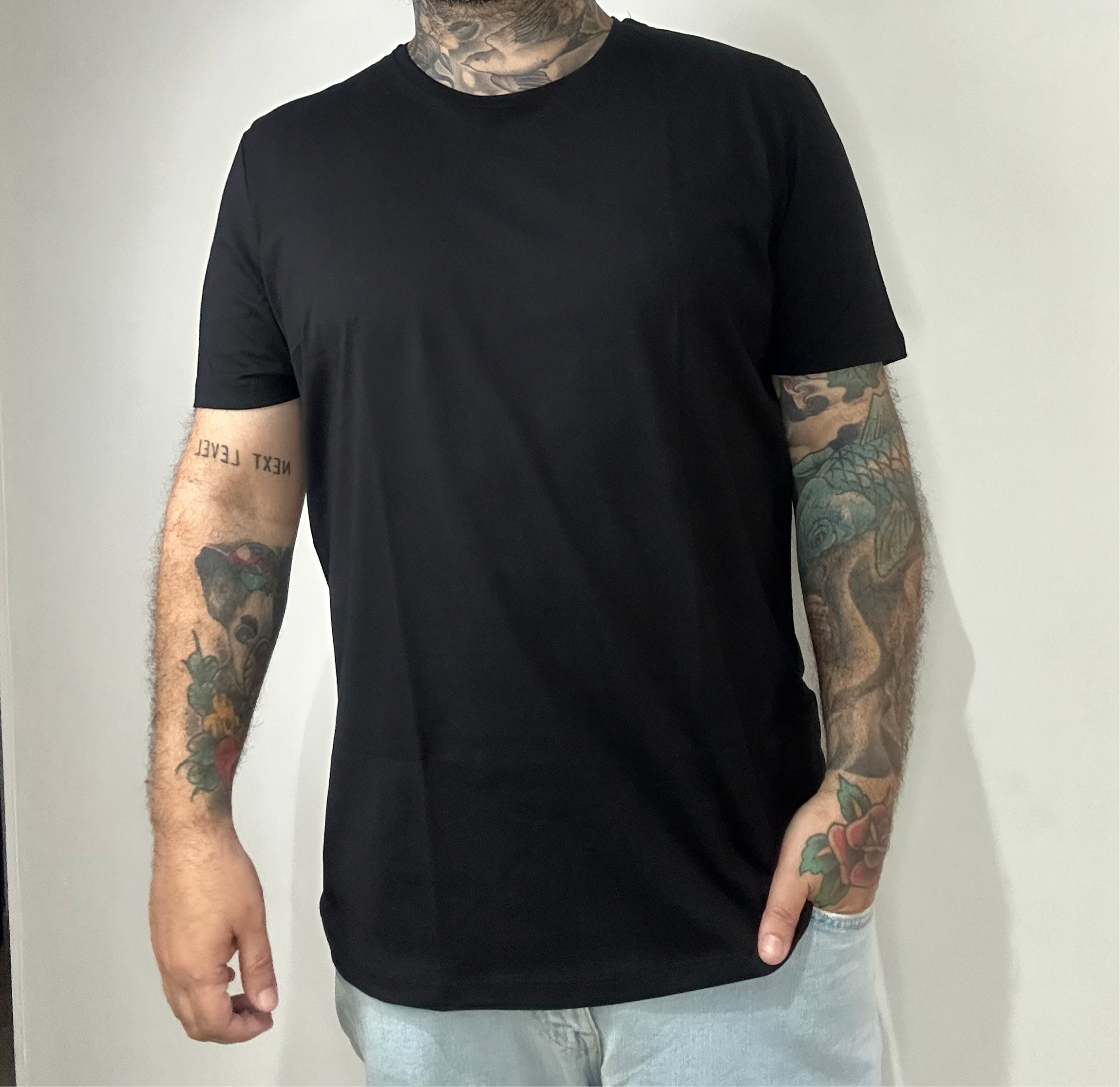 6-Pack Remeras Elementales, fit perfecto, algodon 100% Organico